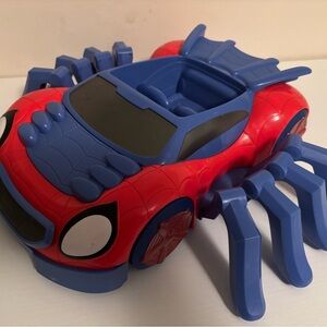 Disney Red and Blue Spider Toy Car
